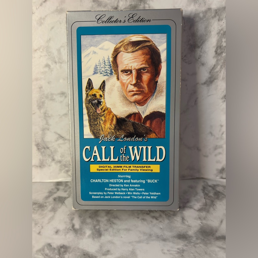 “CALL OF THE WILD”VHS MOVIE EUC